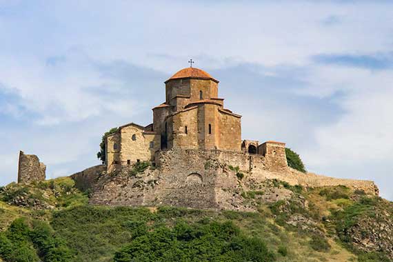 Het klooster van Jvari